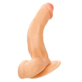 Working Stiff The Delivery Man 6.5 Inch Flesh Tone Realistic Dildo with Suction Cup Base Dongs Realistic